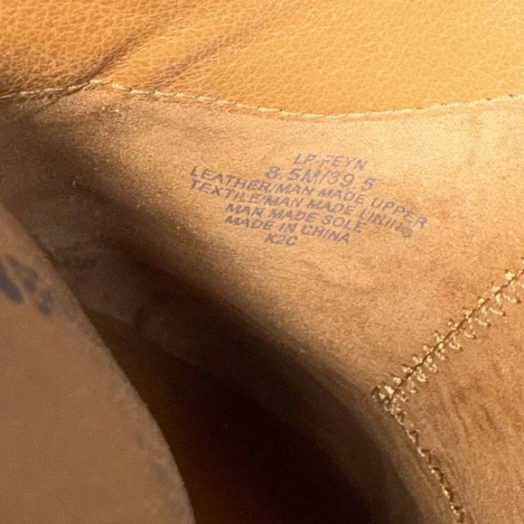 Lucky Brand Feyn Clog Women's 8.5 Open Back Suede Slip On Heels Wedge - Picture 8 of 8